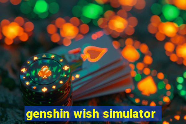 genshin wish simulator